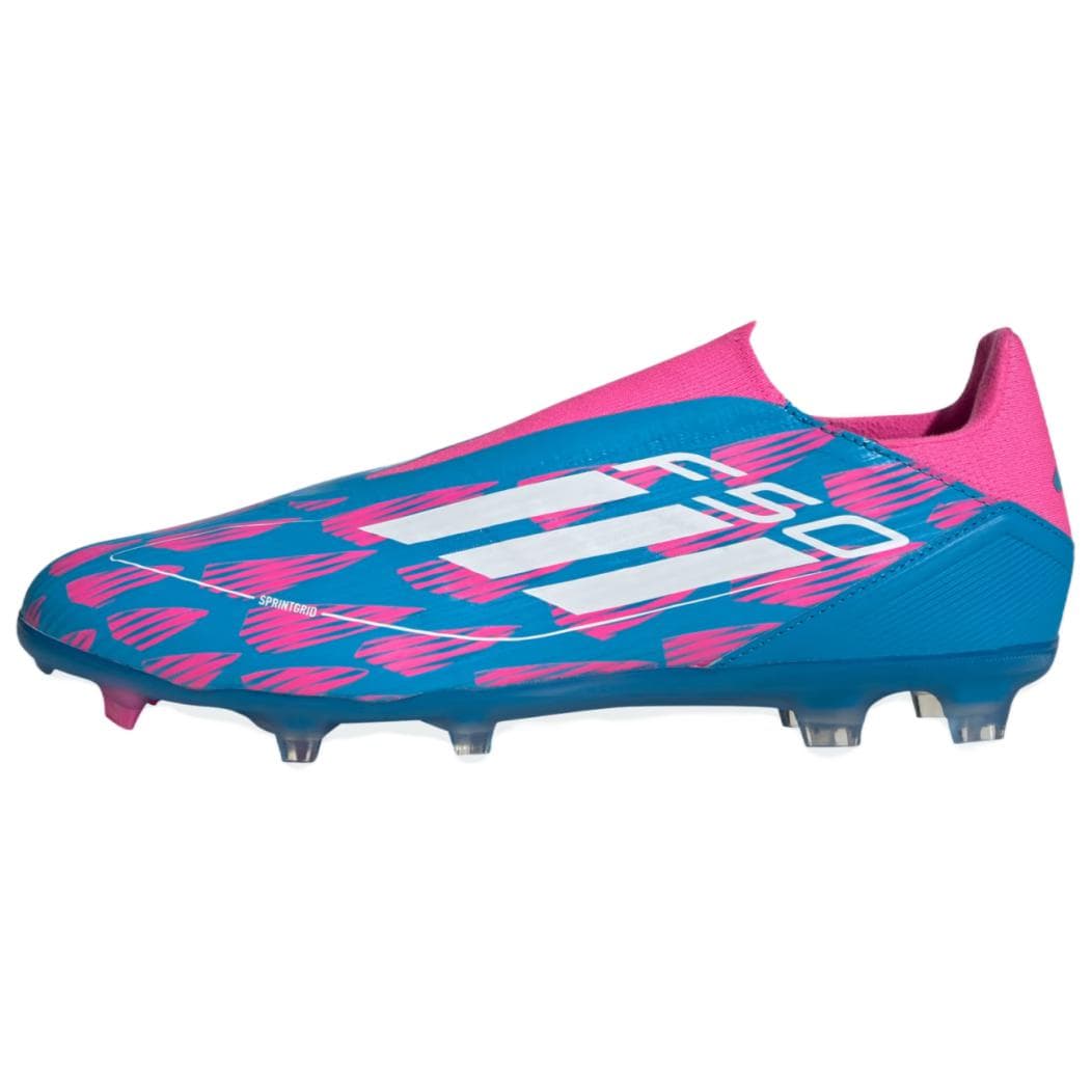 adidas Adizero F50 League Laceless FG MG Reemergence Pack Unisex Sneakers Blue Solar-Blue Cloud-White IH8051 cm