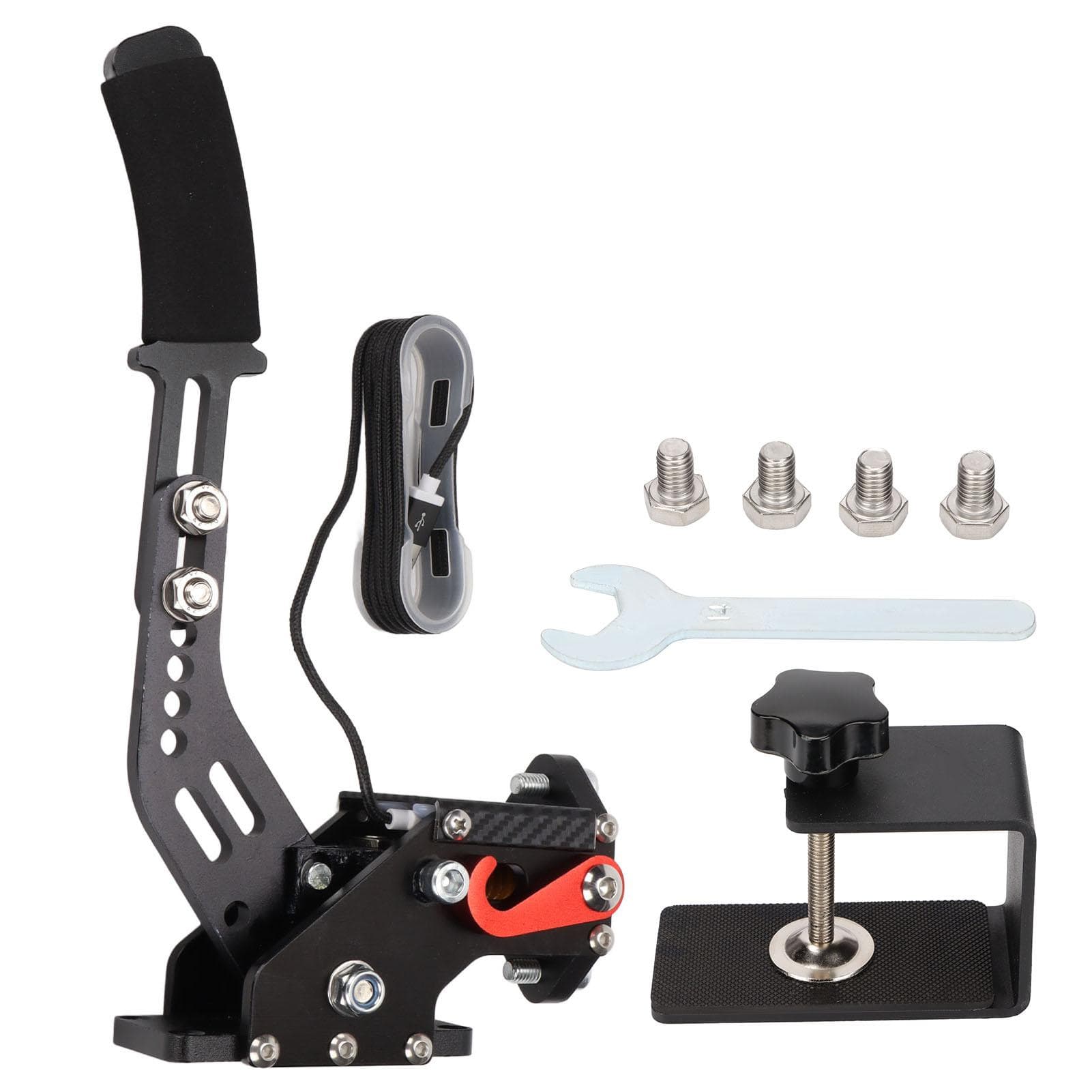 USB Handbrake Racing Games Handbrake with Clamp for Logitech G25 G27 G29 T500 T300