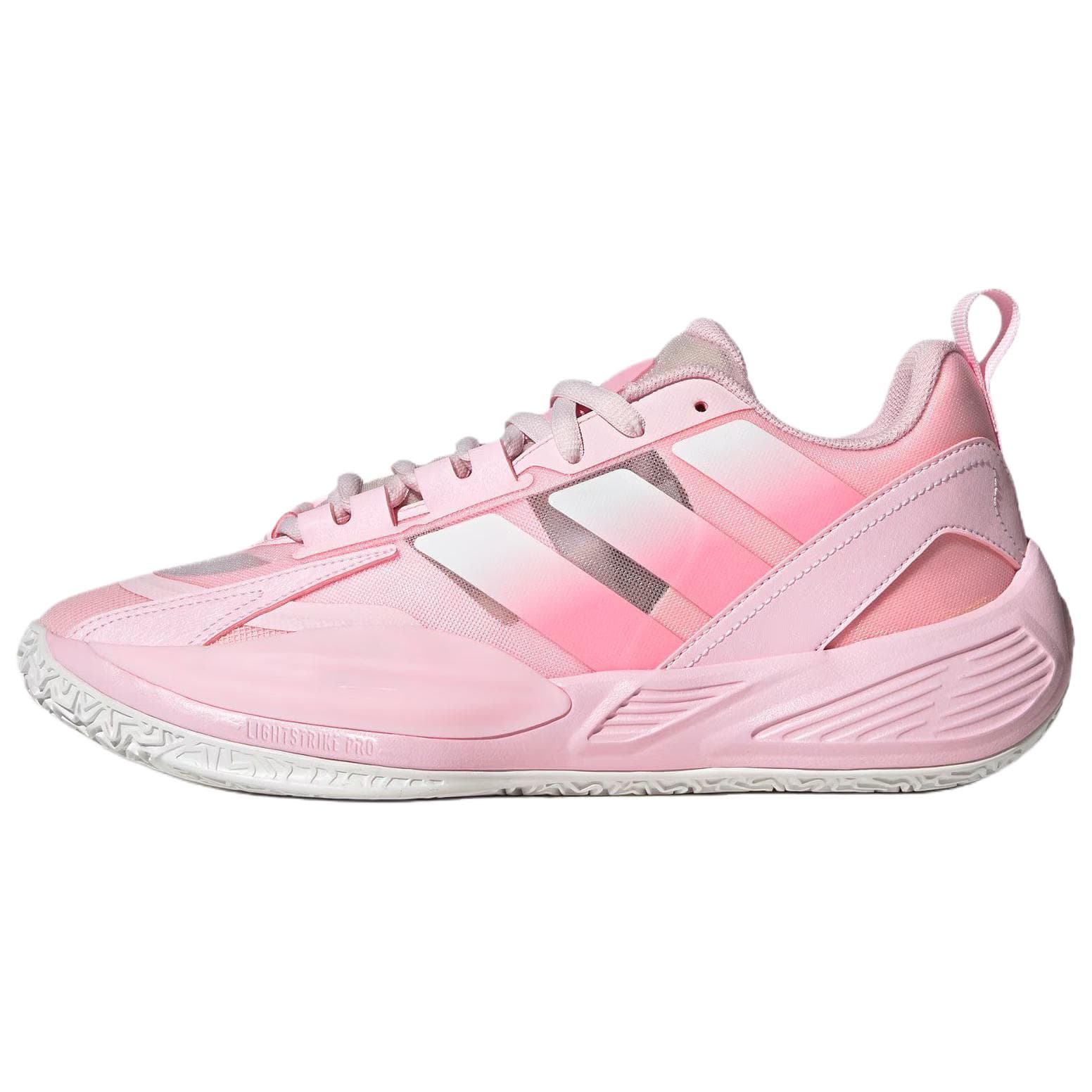 Adidas Xenoburst Versatile Comfortable Fabric Breathable Rebound Low-Top Basketball Shoes Unisex Sneakers Pink JR4376 cm