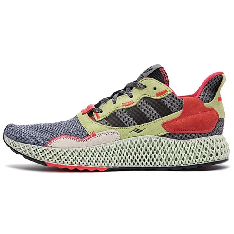 Adidas Zx 4000 Futurecraft 4D 'Grey Yellow' Sneakers BD7927 cm