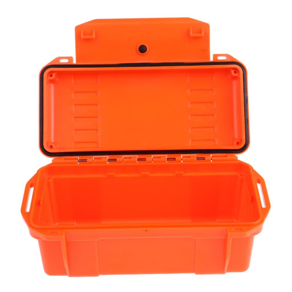Heavy-Duty Waterproof Storage Container for Outdoor Adventures brown