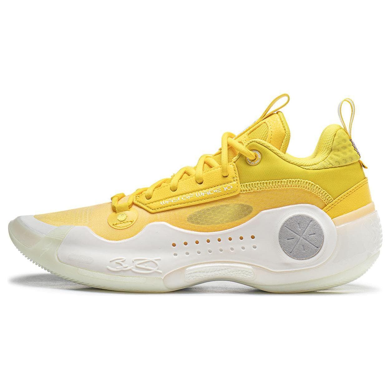 Li-Ning Way of Wade 10 Low The City of Angels Men Sneakers Yellow White ABAS083-6 cm
