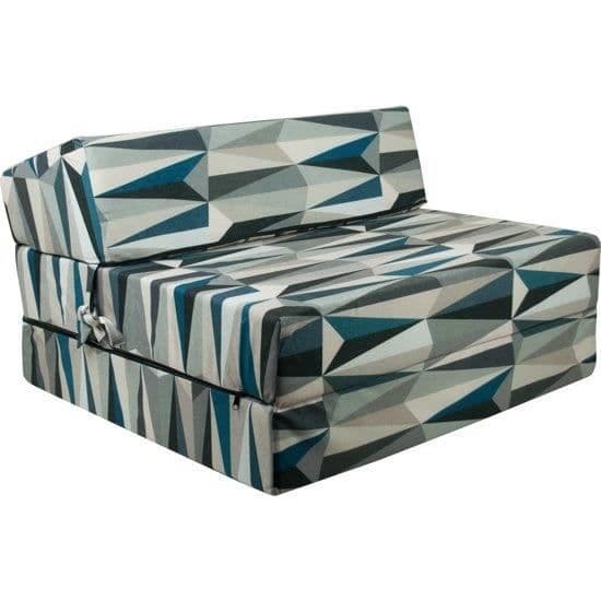 Matelas pliable - Housse lavable - 90x200 cm epaisseur 15 cm - Moderne
