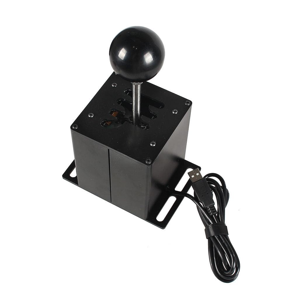 6-Speed & R Gear Shifter Knob For G29 G27 Racing Game GT T300 T500 Plaug&Play