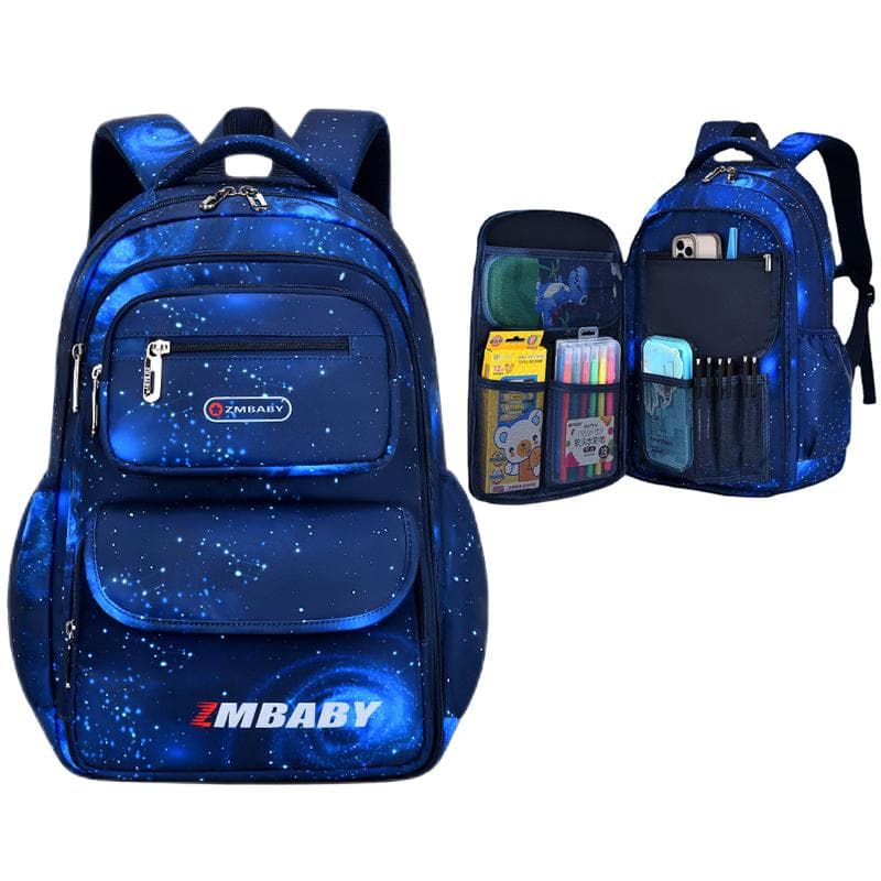 Children School Bags For Girls Boys Waterproof Kids Backpack Primary Student Backpacks Orthopedic Backpack Schoolbag blue