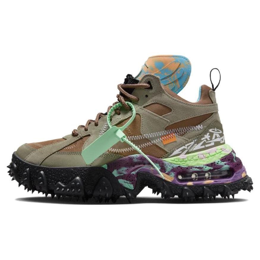 Off-White x Nike Air Terra Forma Archaeo Brown Unisex Sneakers Black Clear DQ1615-200 cm