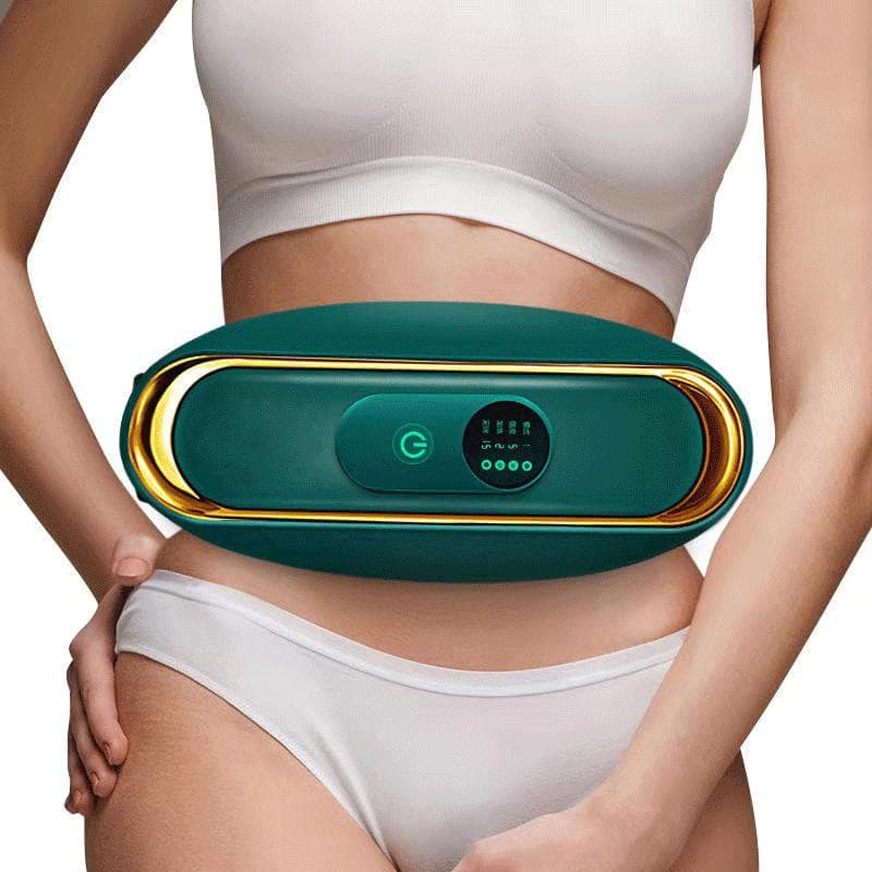 Massage Belt Fitness Vibration Fitness Massager Household Machine Kneading Instrument Fat Remove Shaker Abdominal Muscle Trainer 1pcs