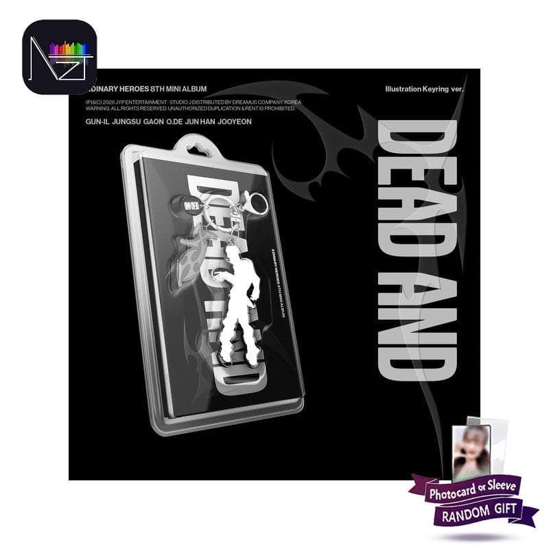 Xdinary Heroes Mini Album DEAD AND Illustration Keyring Ver.