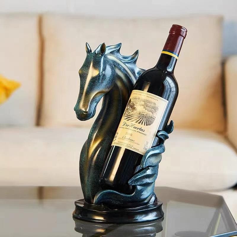European Light Luxury Wine Rack Decoration Creative Living Room Wine Cabinet Table Decoration Housewarming Gift
