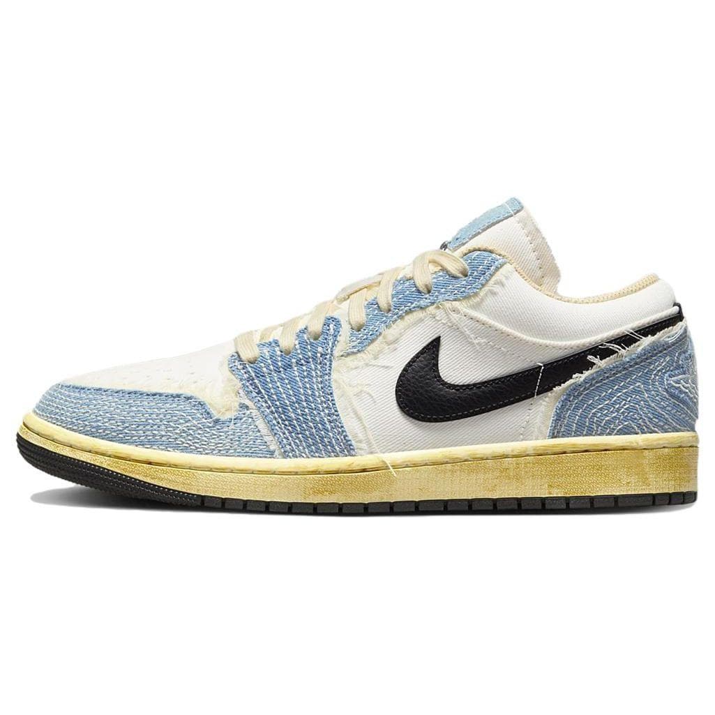 Air Jordan 1 Low World Make Japan Men Sneakers Blue Ashen-Slate Black FN7670-493 cm