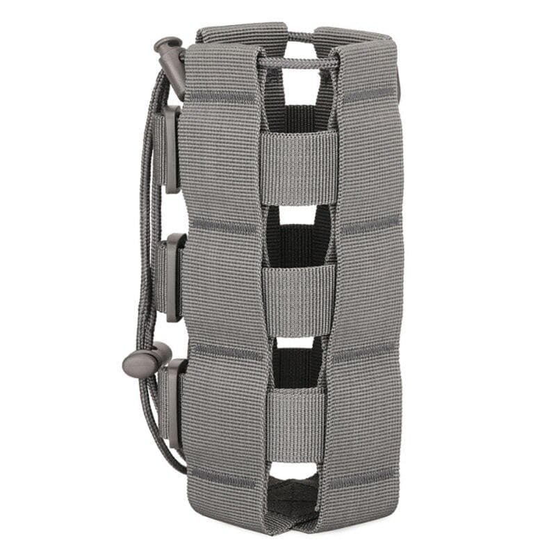 Upgraded Tactical Water Bottle Pouch Bag Military Outdoor Drawstring Water Bottle Holder