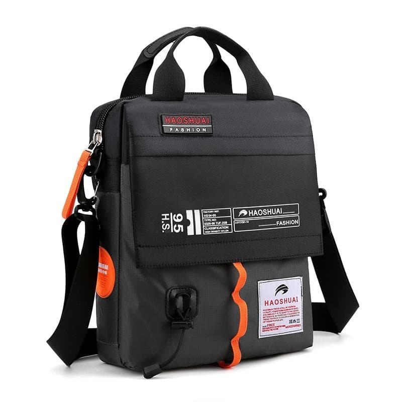 Brand Men Shoulder Bag High Quality Boys Crossbody Bag Light Man Messenger Bag Nylon Male Business Handbags Can Load A4 burgundy