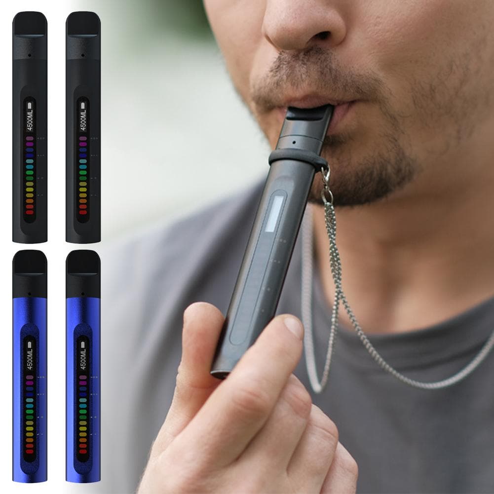 Portable Lung Muscle Trainer Convenient Respiratory Training Device Visual Reading of Lung Capacity Exercise Breathing Trainer black