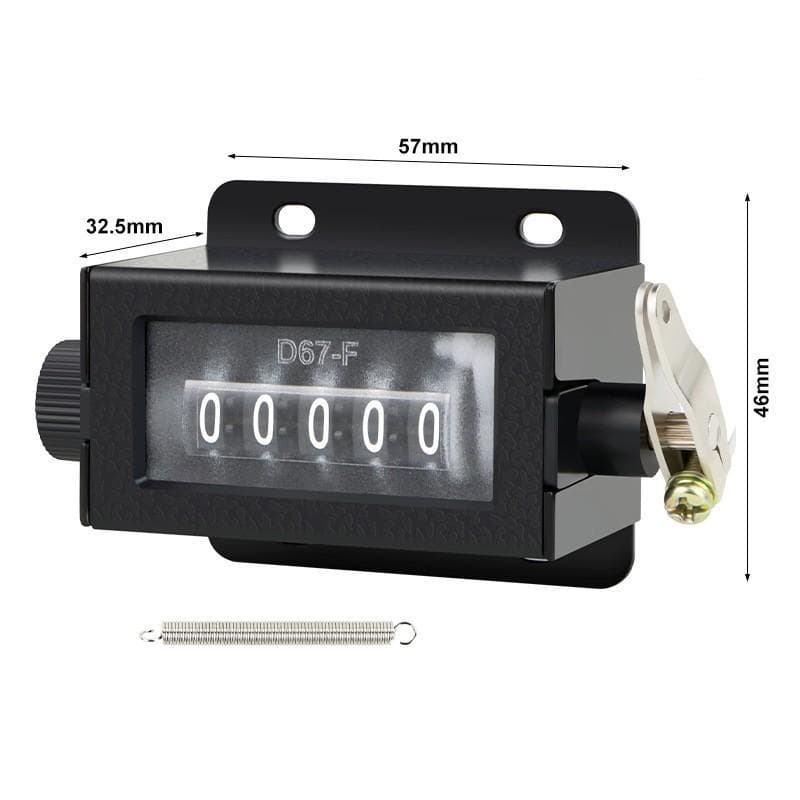 Manual Counter Mechanical Counter Manual/Hand Mechanical Replacement