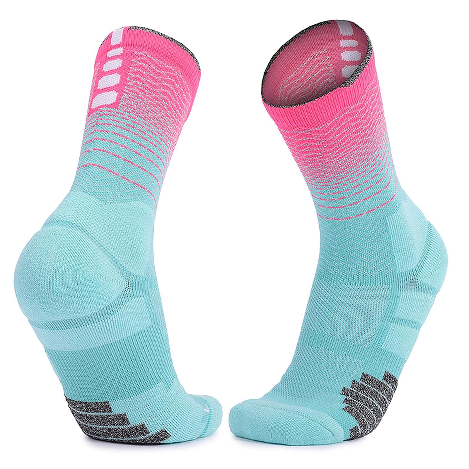 Basketball Socks Men Women Breathable Football Socks Sports Socks Cushioned Athletic Socks