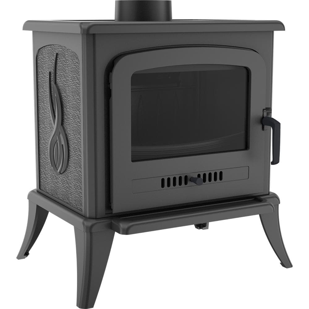 Wood burning cast iron stove KRATKI K7 Ø 130 5 kW