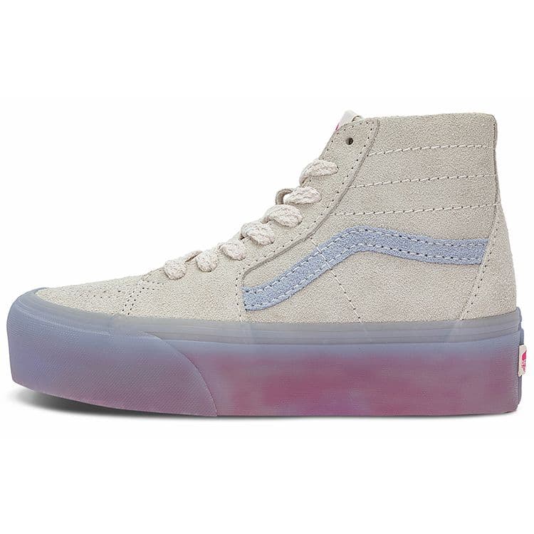 Ireneisgood x Vans Sk8-Hi Tapered #GOODFORYOU Unisex Sneakers Cream Multi-Color VN0A7Q5PBMB cm