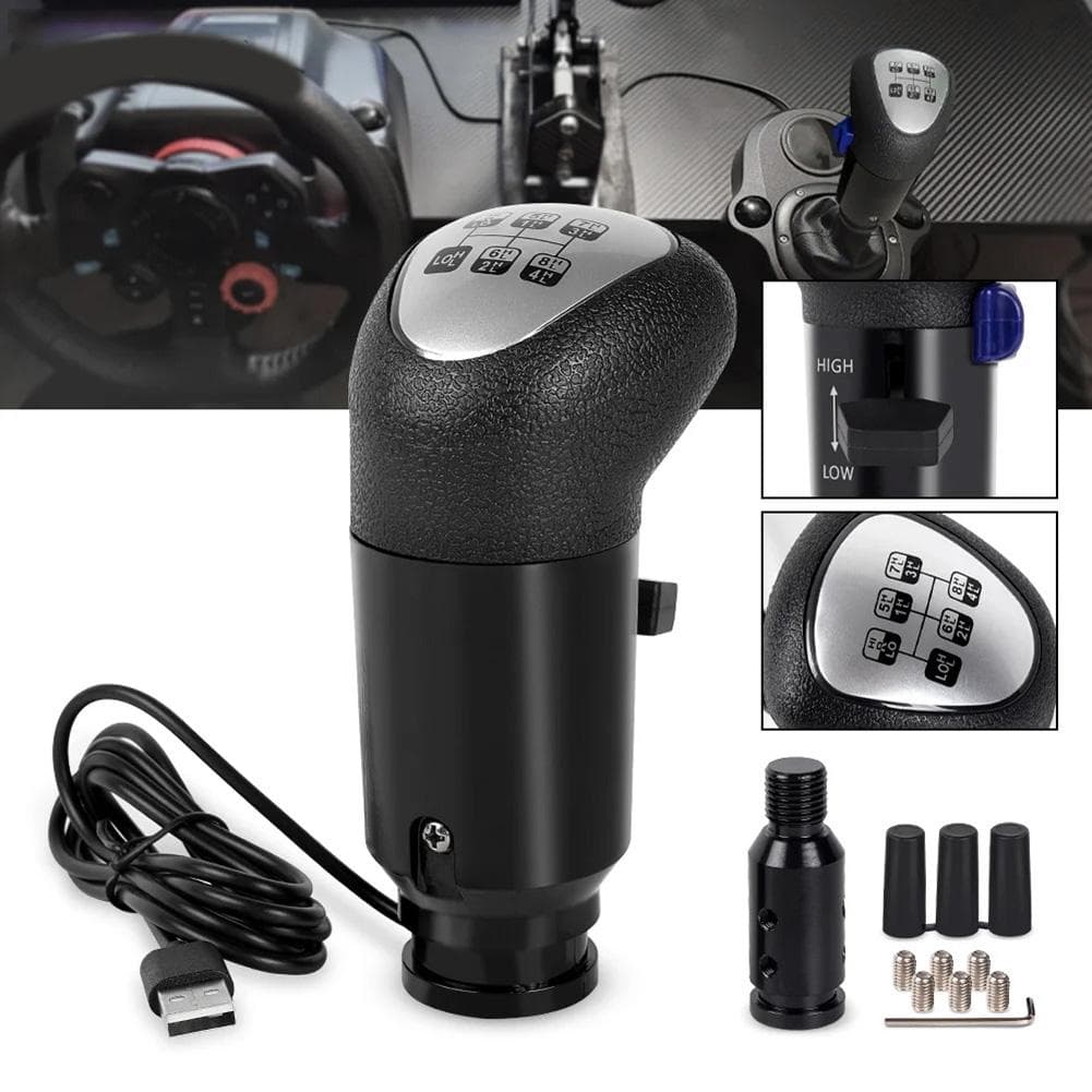 Gearshift Knob Racing Simulator USB Racing Game Joystick