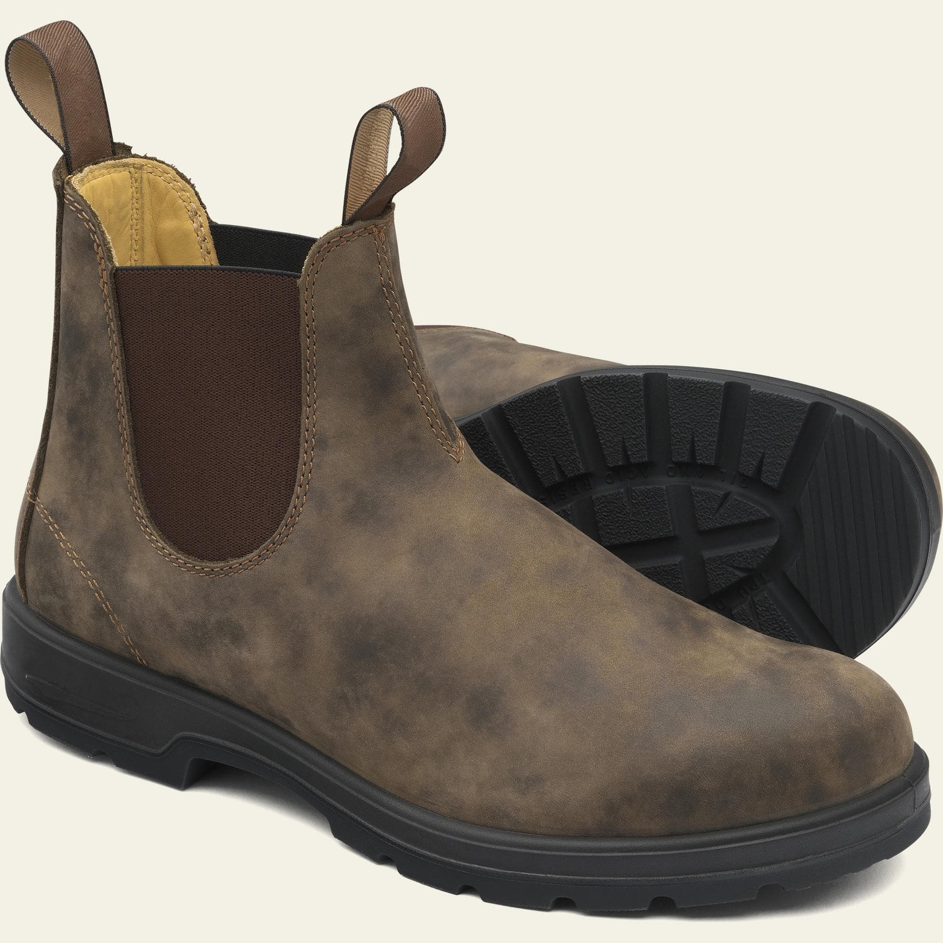 Unisex Chelsea Retro Couple Shoes Leather Boots Large 35-49 Martin Boots for Men and Women cm