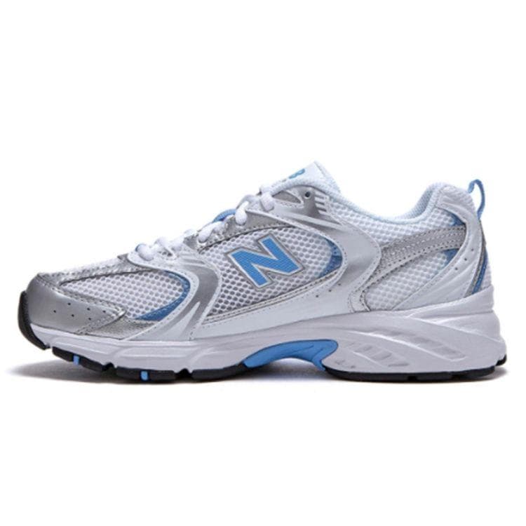 New Balance 530 White Carolina Blue Unisex Sneakers Munsell-White MR530MIC cm
