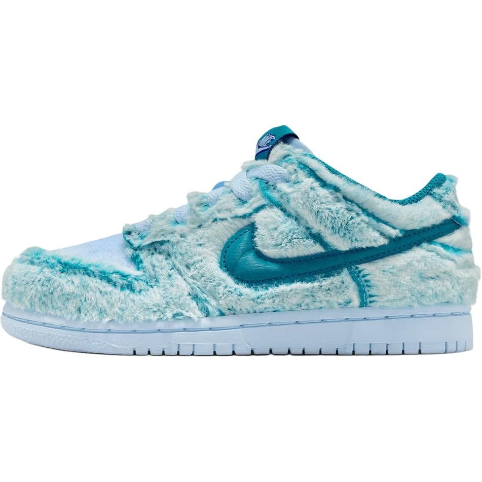 Nike Dunk Low GS Abominable Snowman Kids Sneakers Blue Green-Abyss Celestine-Blue IM7171-301 cm
