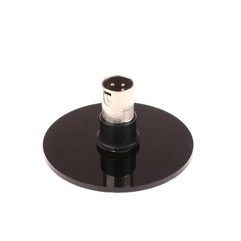 Diy Accessories 8Cm Black Suction Cup Adapter With 3Xlr Love Machine Connector For Telescopic Linear Actuator Attachment Holder