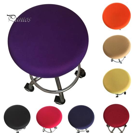 Dust proof Chair Cover Replaceable Polyester Comfortable Touch Soft Seat Case Household Supplies black