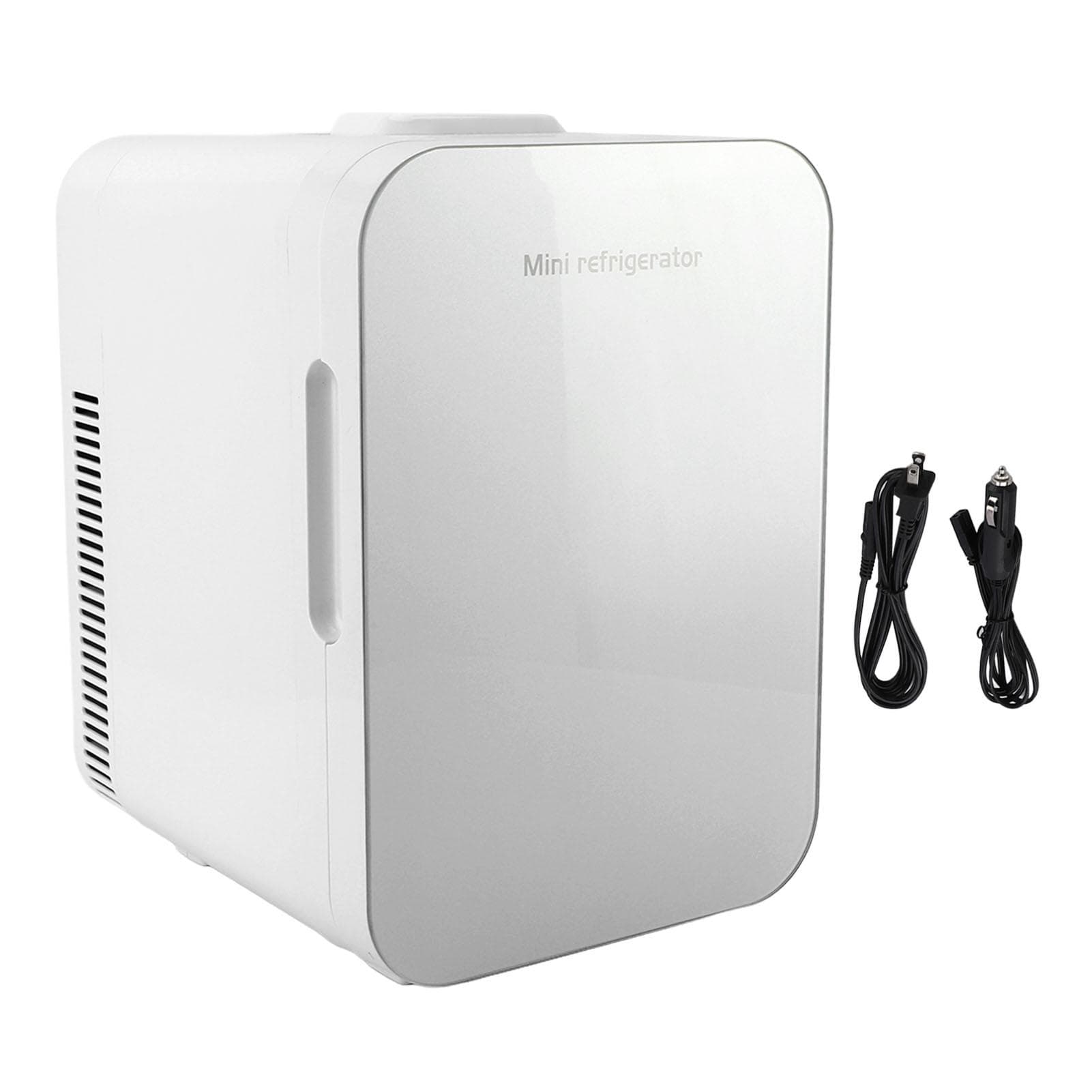 Mini Dorm Car Fridge 10L Heating Dual Use Dormitory Compact Freezer for Home Living Room US Plug