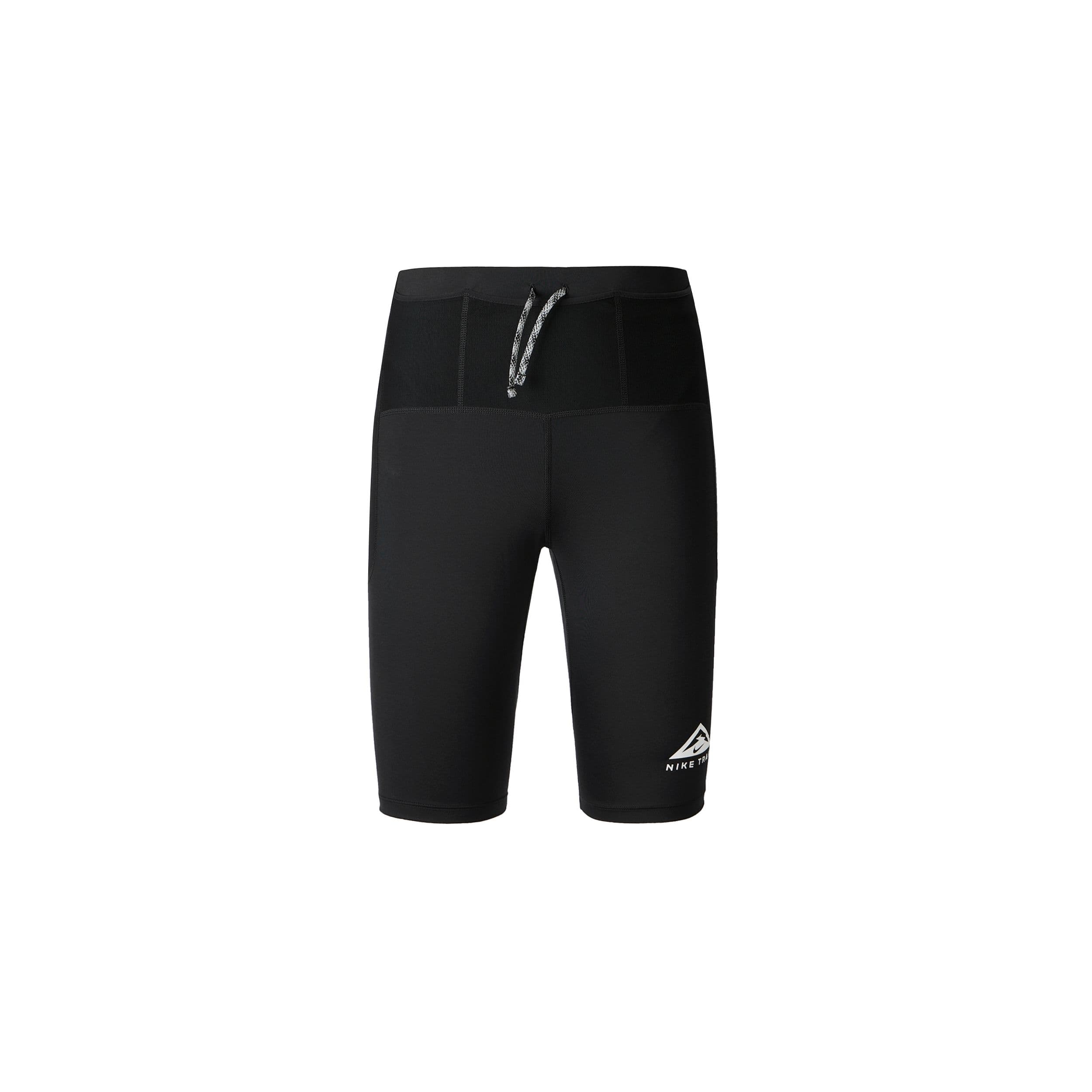 Nike Dri-FIT Drawstring Detail Mid-Rise Fitted Gym Shorts Men Bottoms Black DV9308-010 cm