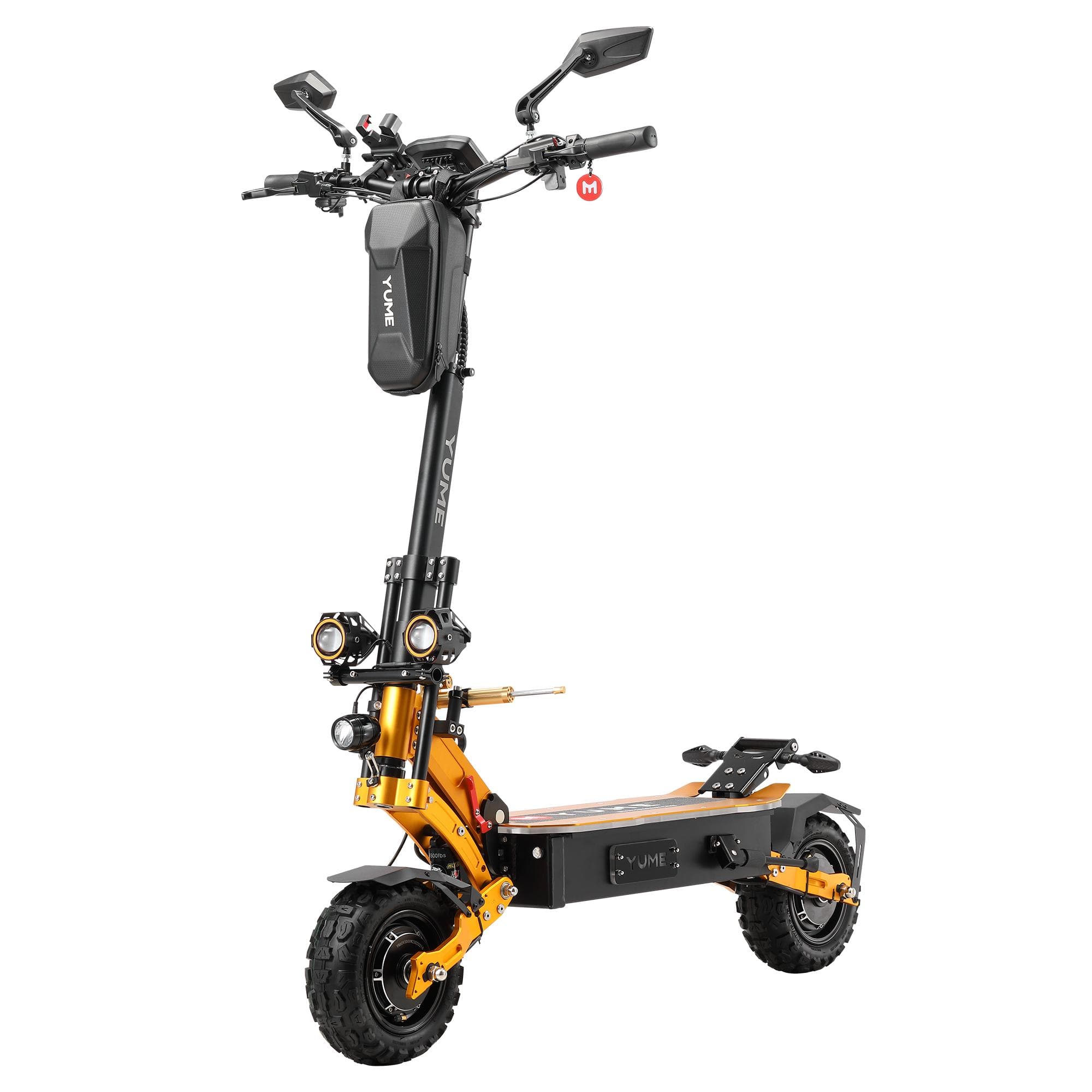 YUME X11+ All-Terrain Electric Scooter 6000W 60V27Ah/30AH Battery Dual Motors 11 inch Off-Road Tires Outdoor Folding E-Scooter For Adult