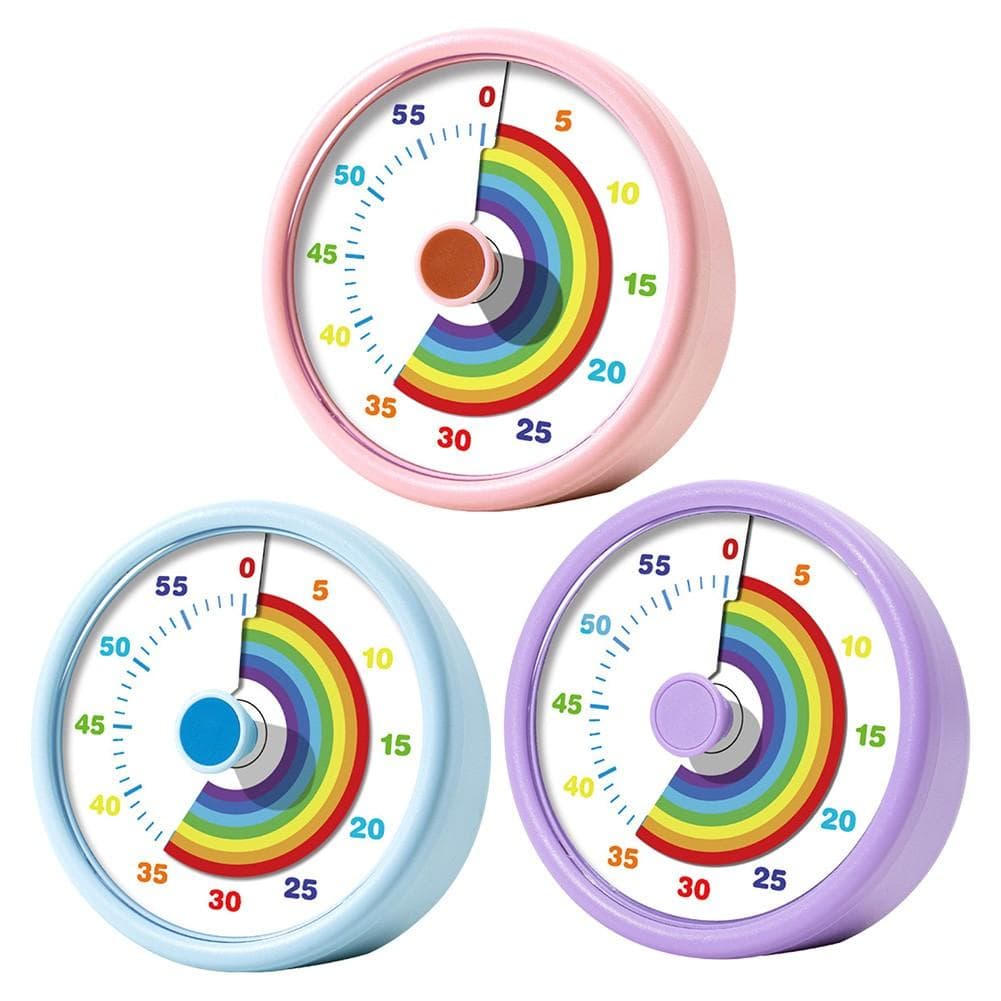 Visual Countdown Timer for Kids 60 Minute For Classroom and Office Use pink