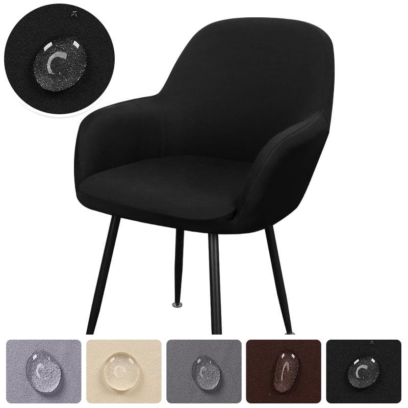 Waterproof Arm Chair Cover Stretch Dining Chair Covers Washable Office High Arm Chair Covers Covers Chair For Kitchen Home coffee