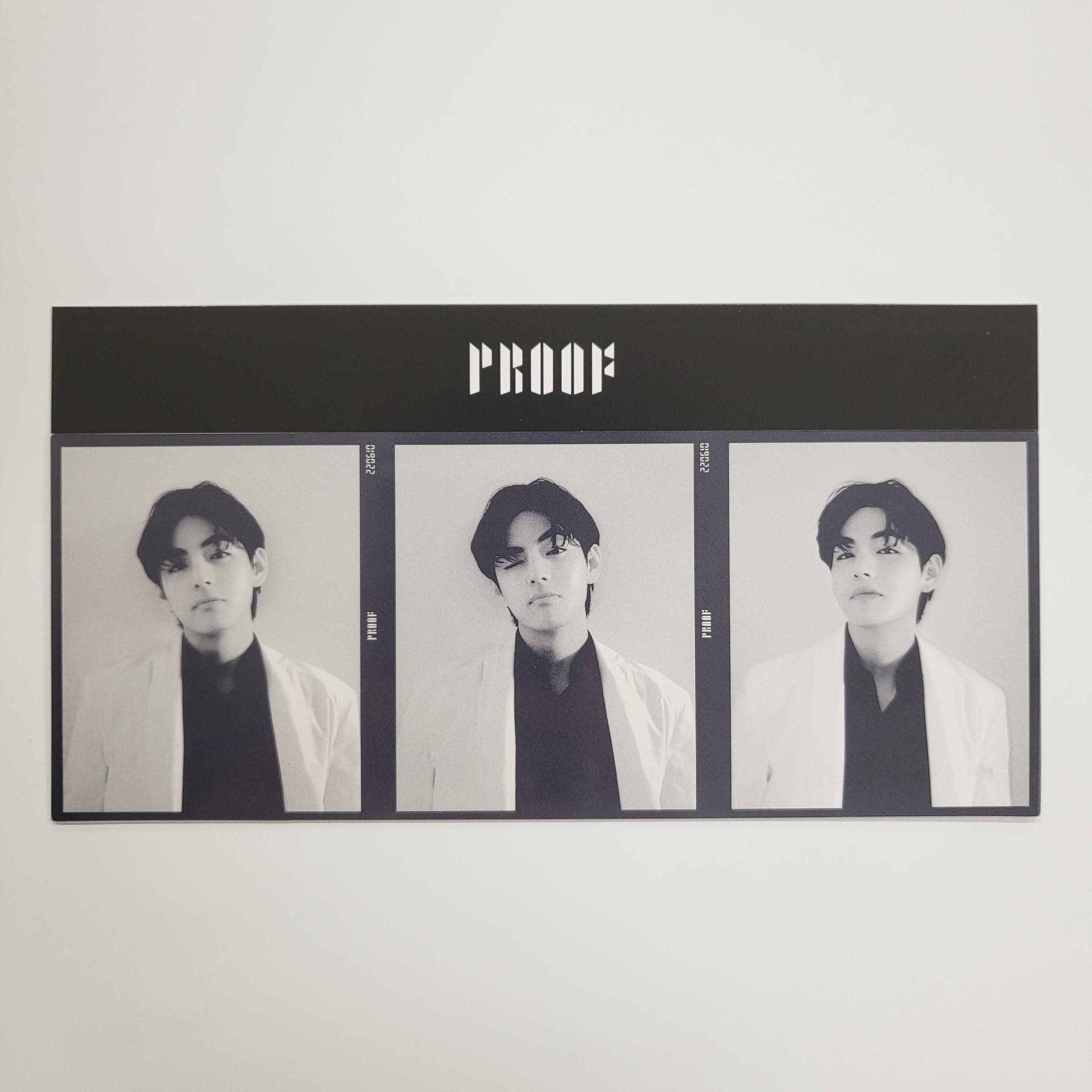 BTS PROOF Weverse Pre-order Benefit 3 Cut Photo V