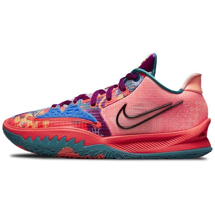 Nike Kyrie Low 4 EP 1 World 1 People Unisex Sneakers Orange Bright-Crimson Plum-Red CZ0105-600 cm