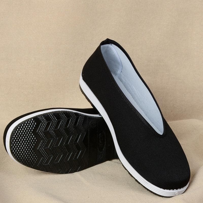 Kung Fu Tai Chi Cloth Shoes Mens Shaolin Martial Sneakers Comfortable Casual cm