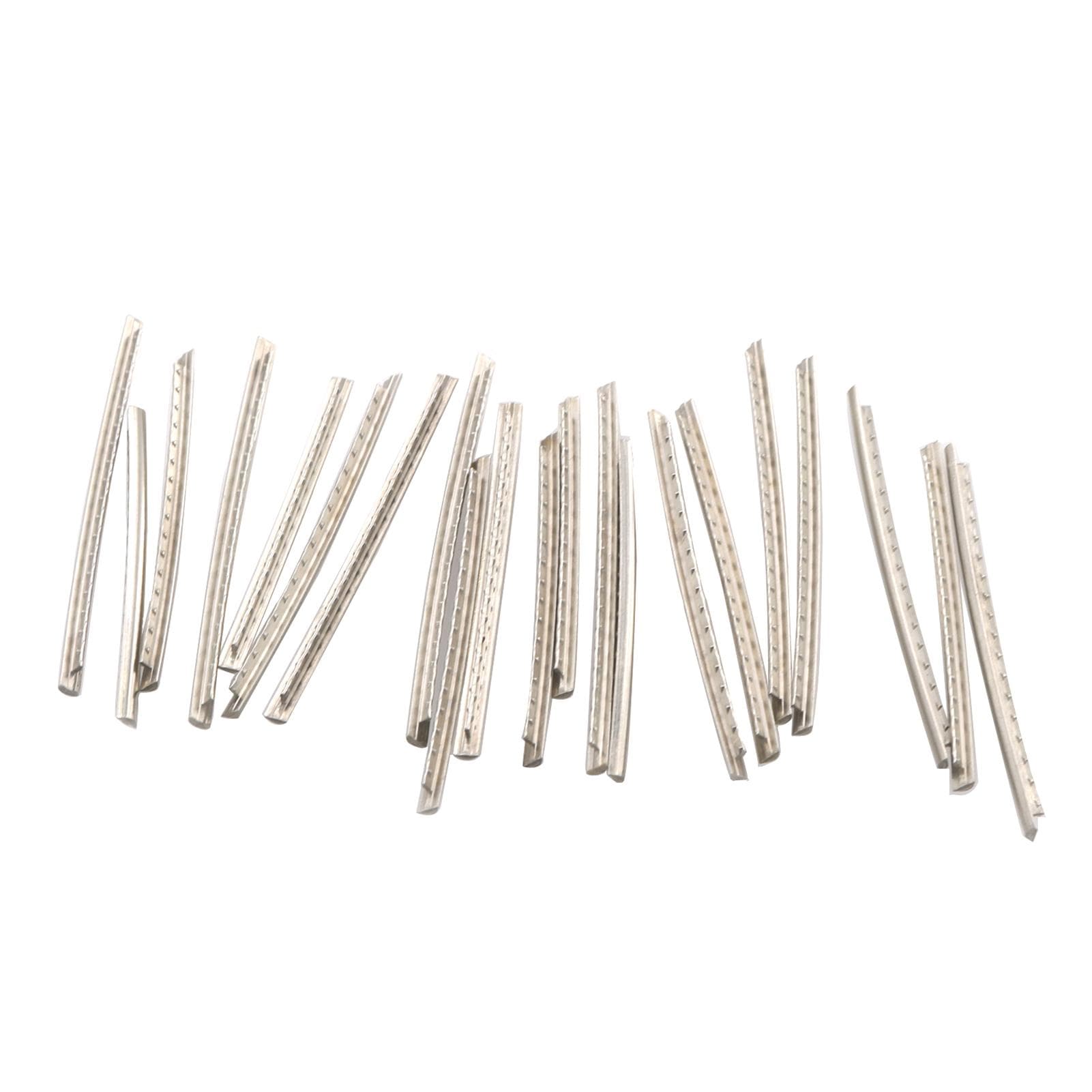 Guitar Fret Wires 21 Frets Stainless Steel Fretwire 2.9mm Crown Width for Bass Guitar silver
