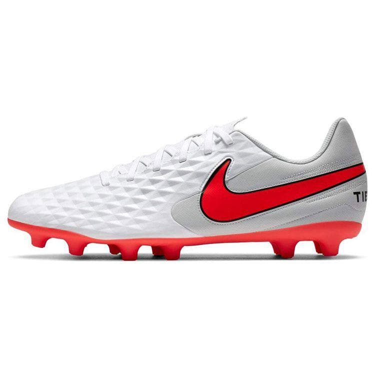 Nike Tiempo Legend 8 Club FG MG White Flash Crimson Men Sneakers Photon-Dust AT6107-163 cm