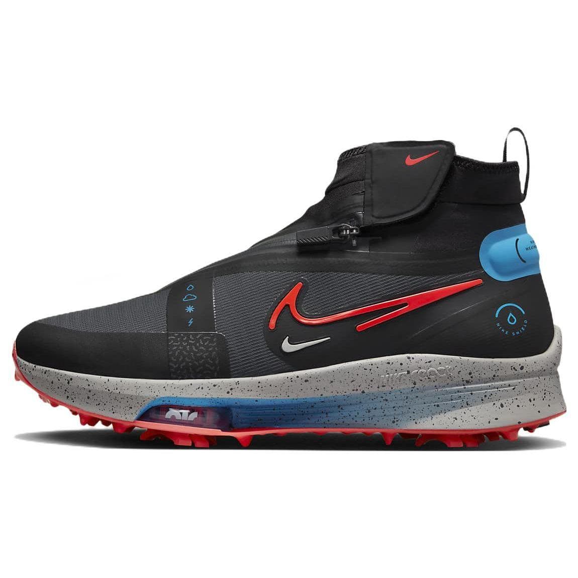 Nike Air Zoom Infinity Tour 2 Shield Wide Anthracite Bright Crimson Men Sneakers Black Cobblestone DO8999-060 cm