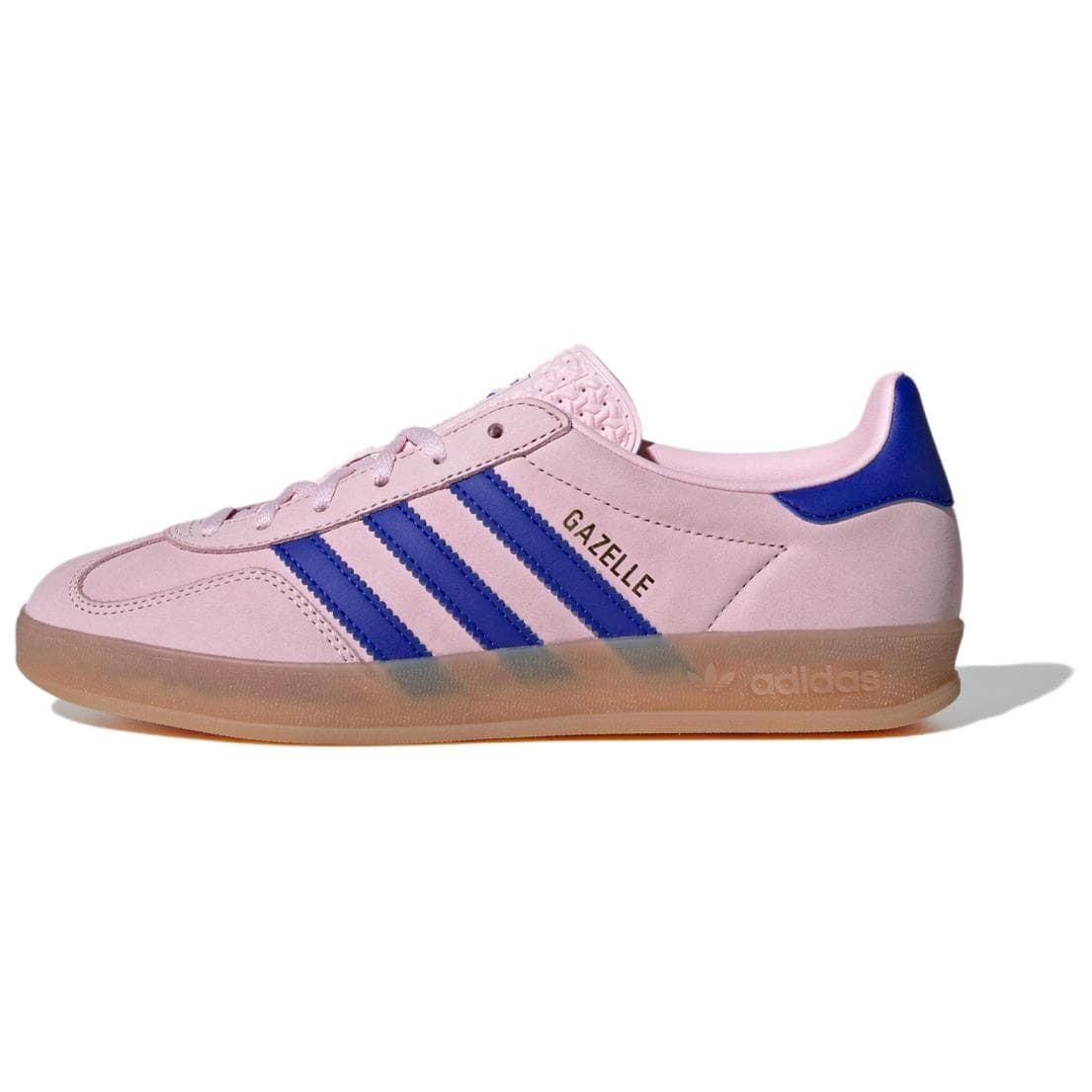 Adidas Women's Gazelle Indoor 'Clear Pink Lucid Blue' Women's Sneakers JI1371 cm