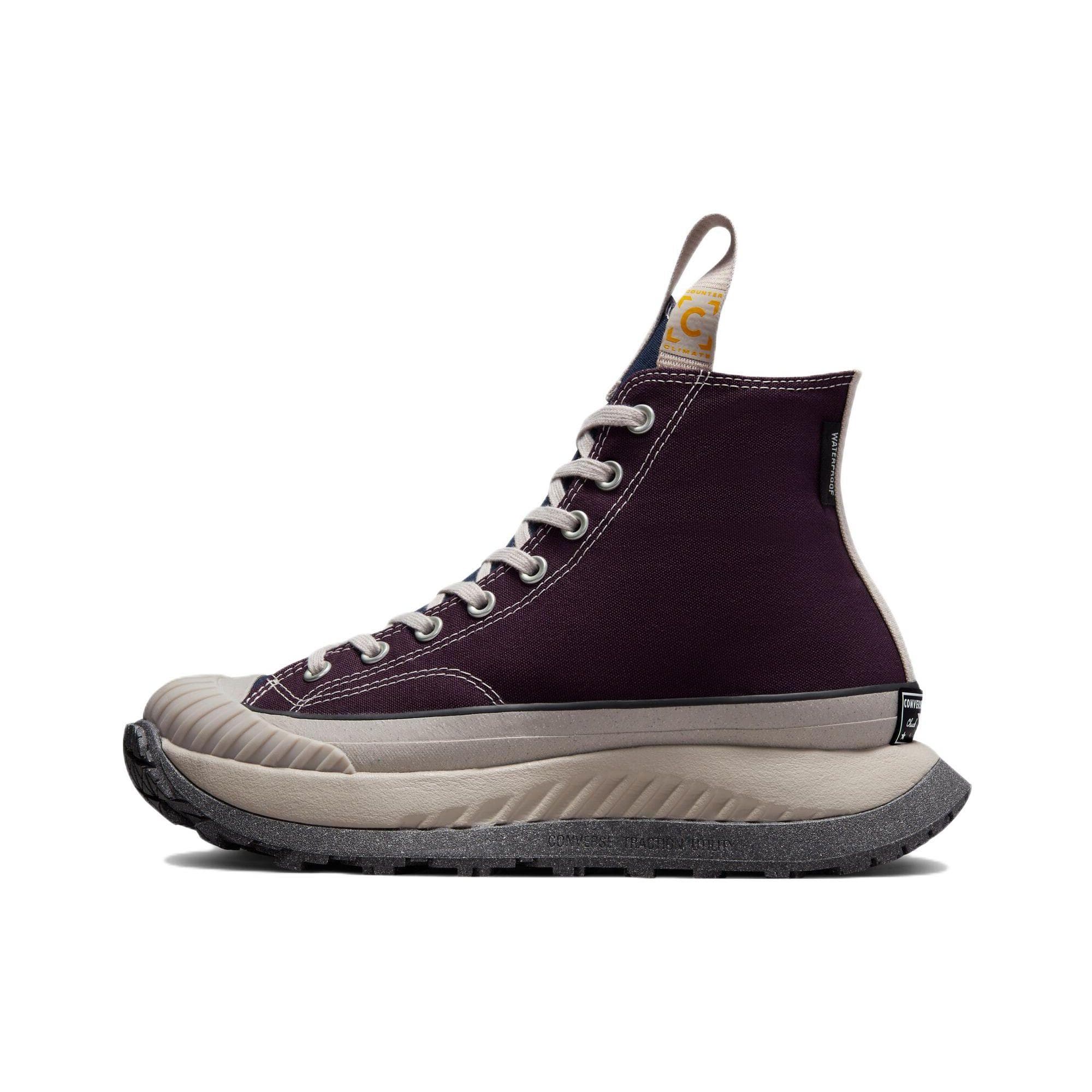 Converse Chuck 70 AT-CX Counter Climate High Black Cherry Unisex Sneakers Papyrus Obsidian A03275C cm