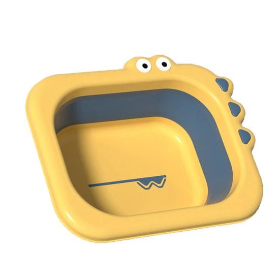 Baby Tub Thickened Basin Anti-pressure Eco-friendly Kids Bathing Water Tub for Bathroom green