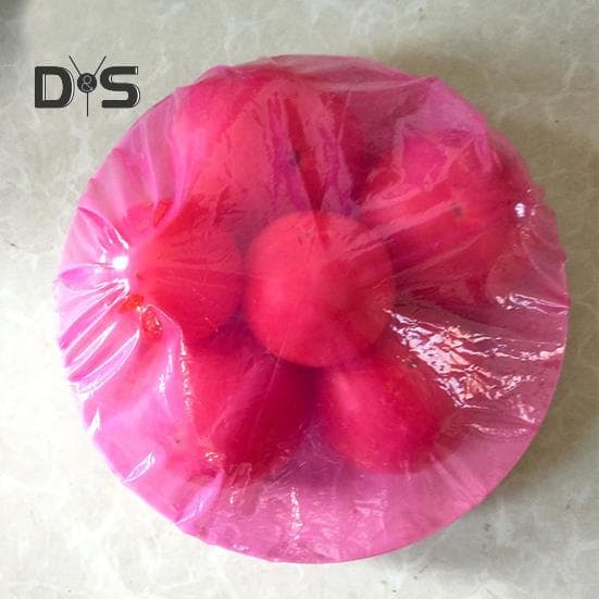 60Pcs Waterproof Elastic Food Covers Food Grade PET Elastic Food Storage Bags Stretch Wrap Bowl Covers Home Supplies