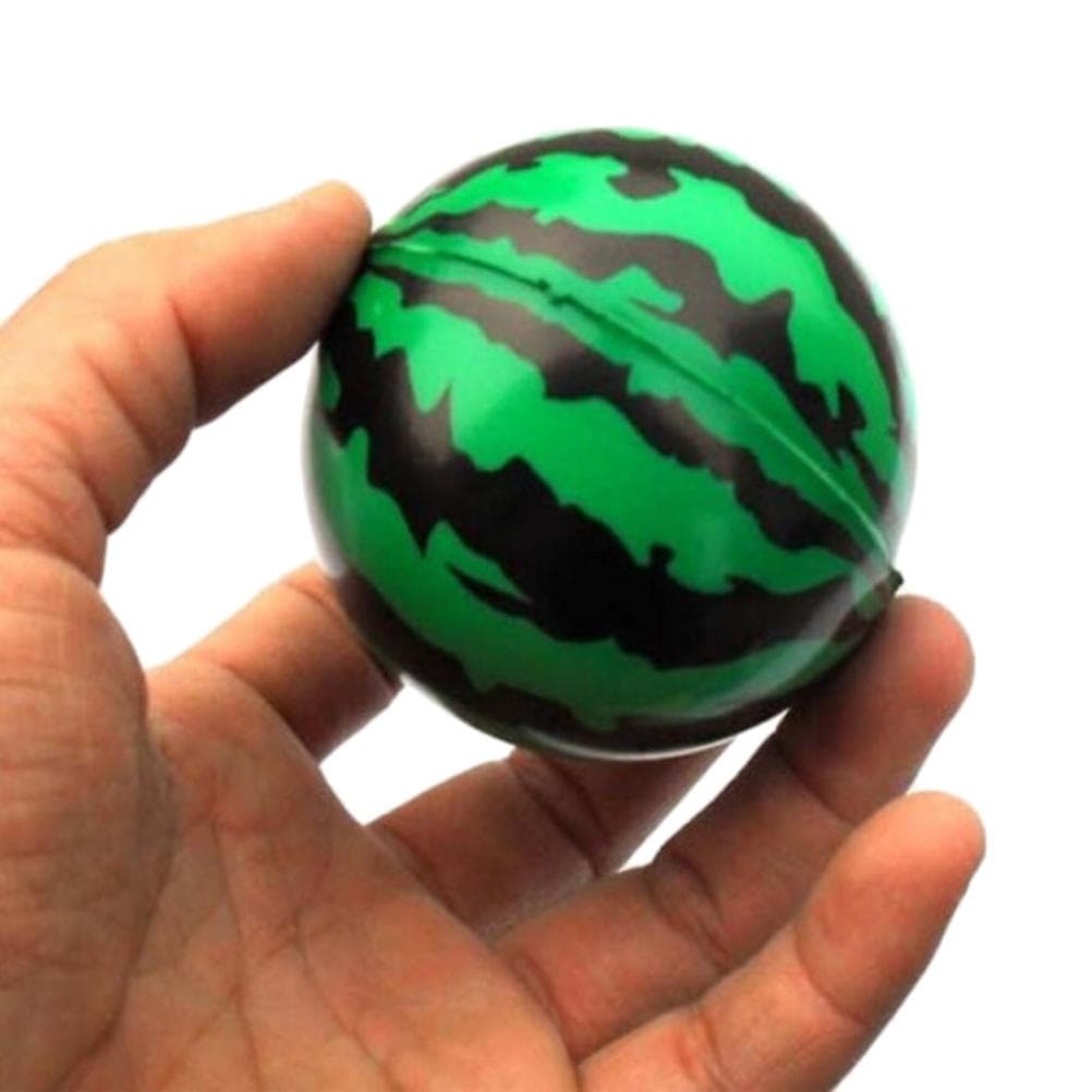 6.3cm Watermelon Shaped Hand Wrist Exercise Stress Relief Squeeze Soft Foam Ball