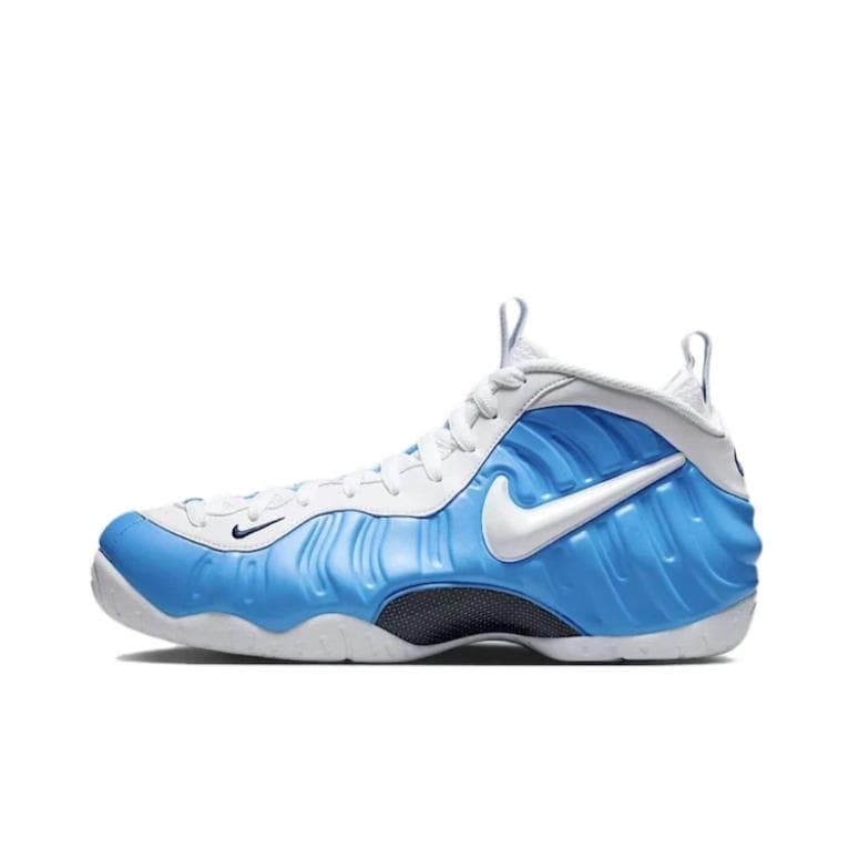 Nike Air Foamposite Pro University Blue 2026 Unisex Sneakers White Midnight-Navy HF0794-400 cm