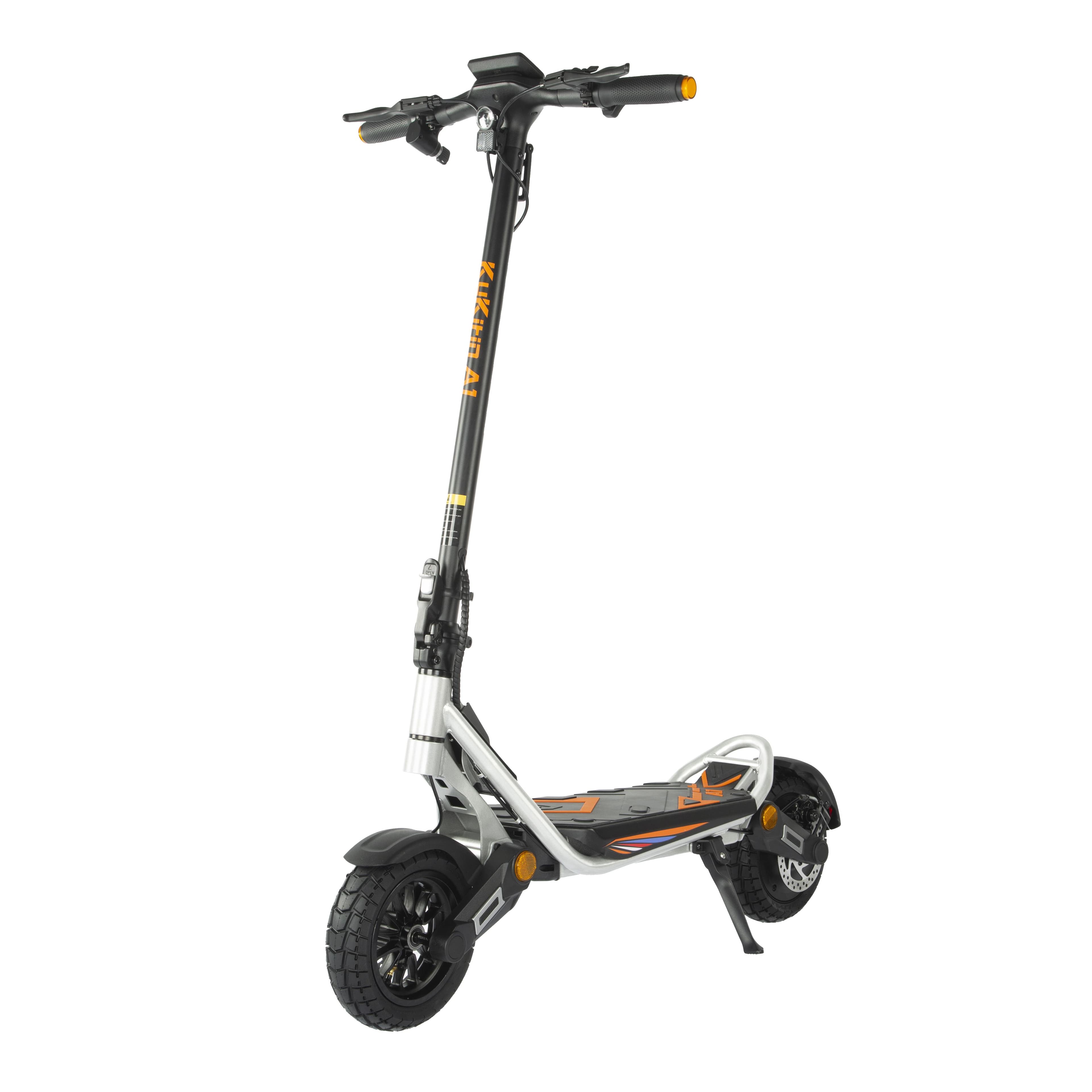 Kukirin A1 Adult Foldable Electric Scooter 800W Motor Off Road EScooter 48V13Ah Battery 10 Inch Tires Urban Commuting E-Scooter white