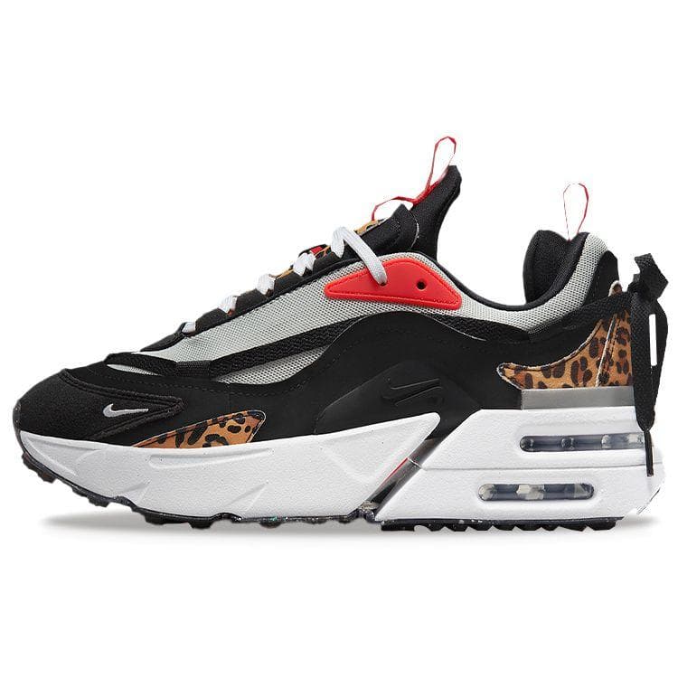 Nike  Air Max Furyosa Leopard Women Sneakers Black Light-Bone DH5104-002 cm