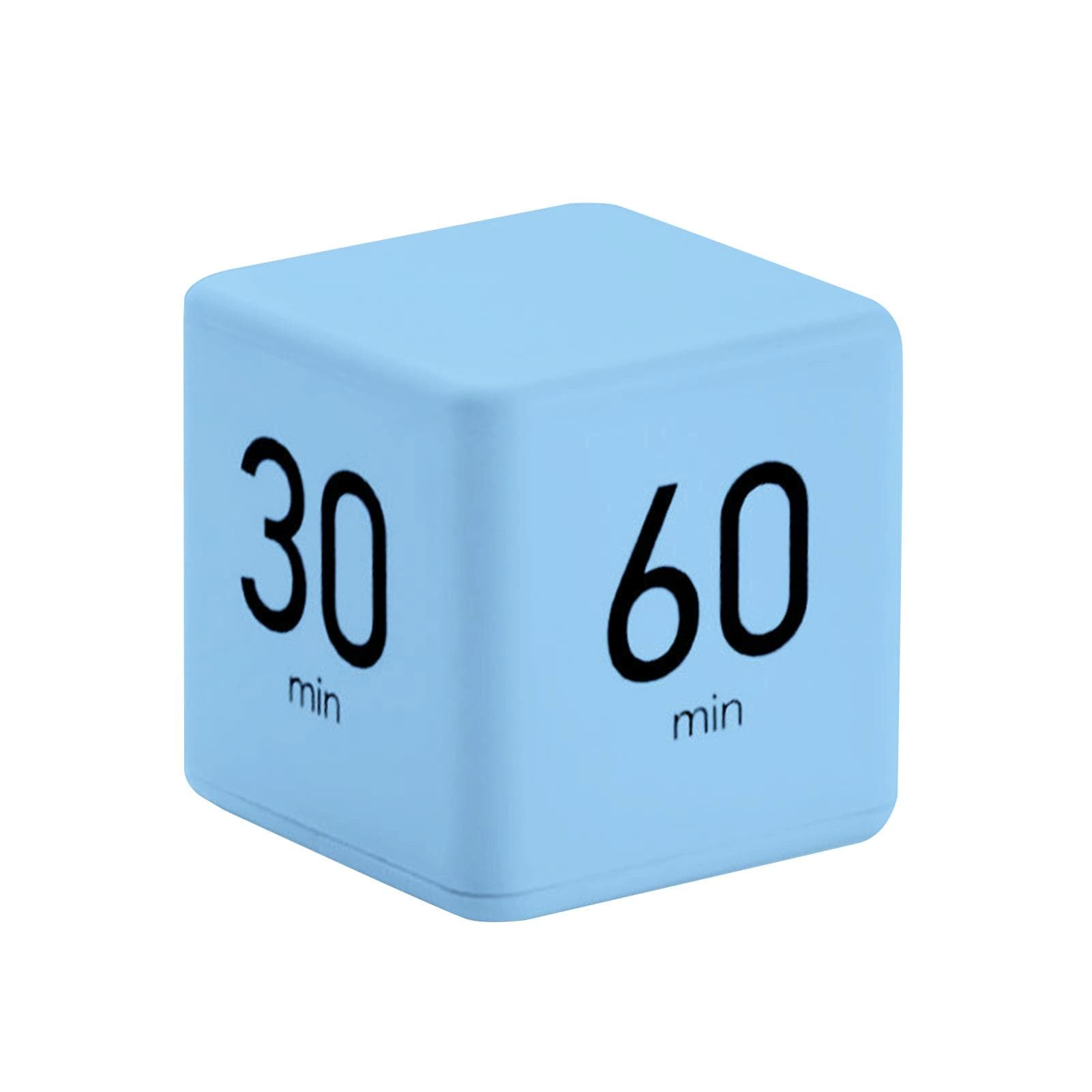 Cubic Timer Time Management Students Learning Timer LED Display Simple Operation 15/20/30/60 green
