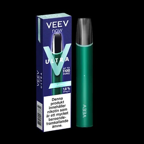 VEEV NOW ULTRA Classic Mint – 20 mg nicotine – 1200 puffs