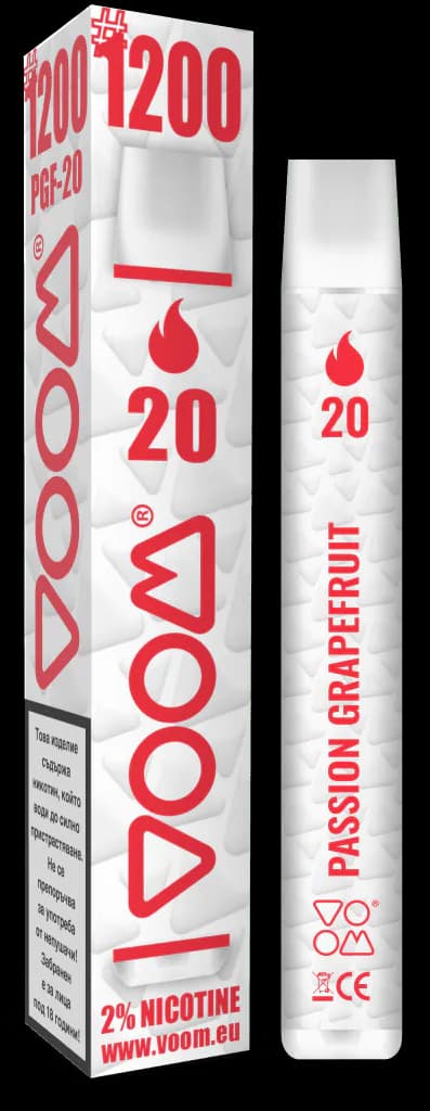 VOOM #1200 20 Passion Grapefruit - 2% nicotine