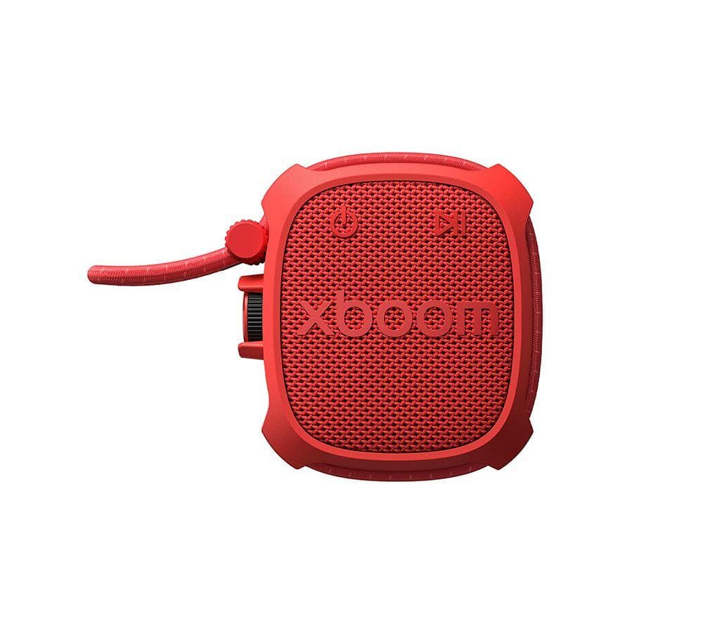 LG xboom Rock Portable Bluetooth Speaker - Red